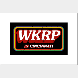 WKRP In Cincinnati - Retro Design Posters and Art